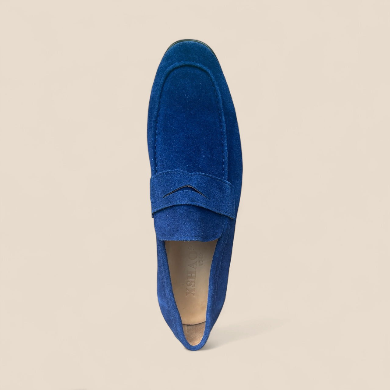Felix Penny Loafer Calfskin Suede