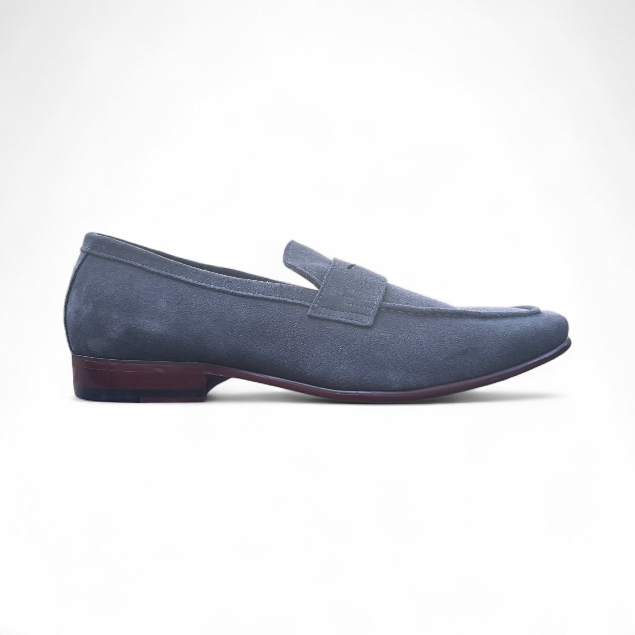 Felix Penny Loafer Calfskin Suede