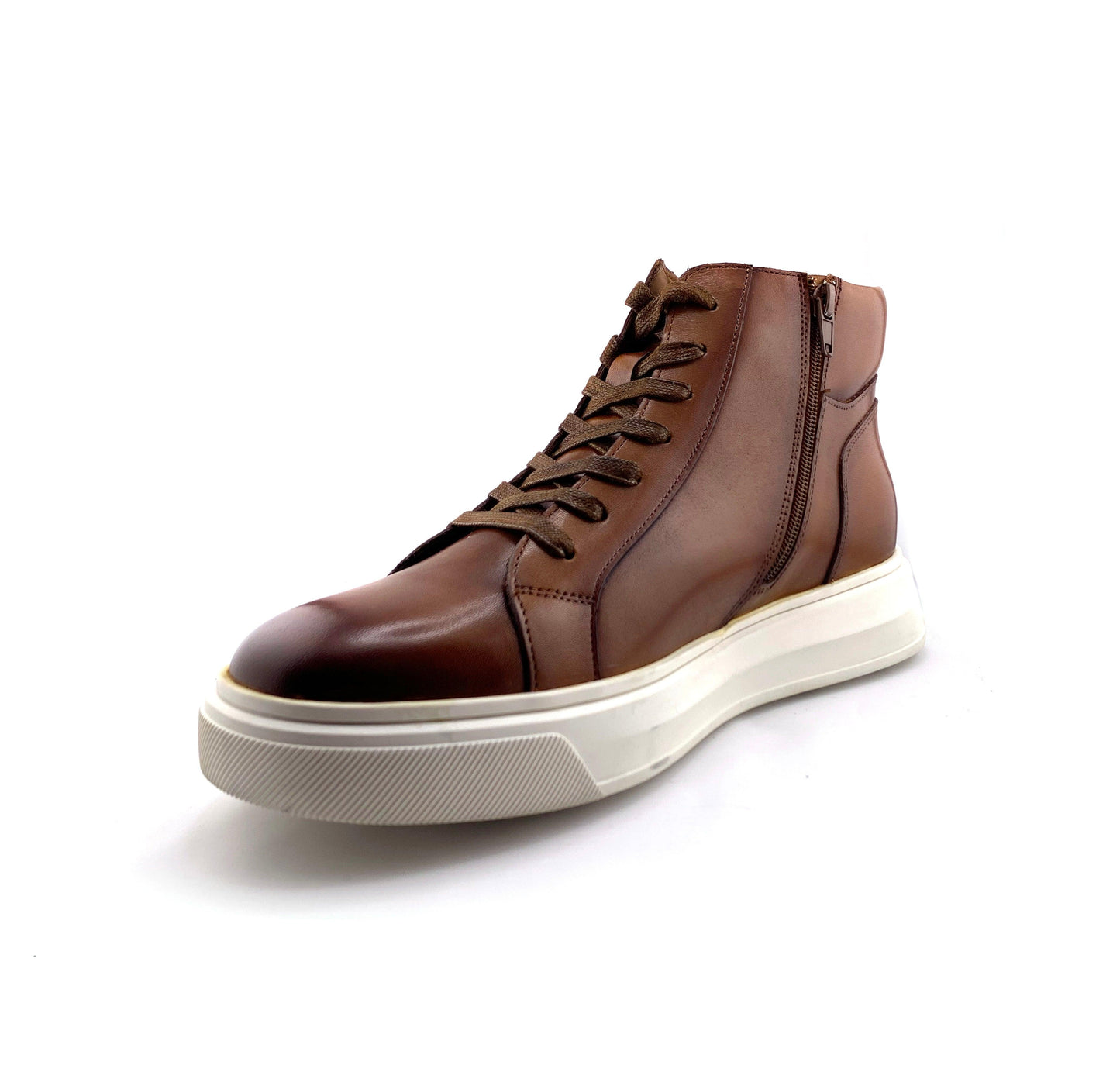 Alexander High Top Premier Leather Sneaker