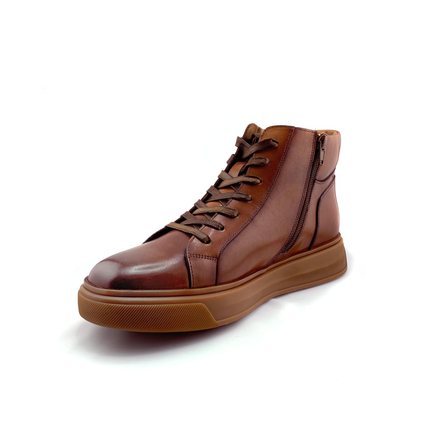 Alexander High Top Premier Leather Sneaker
