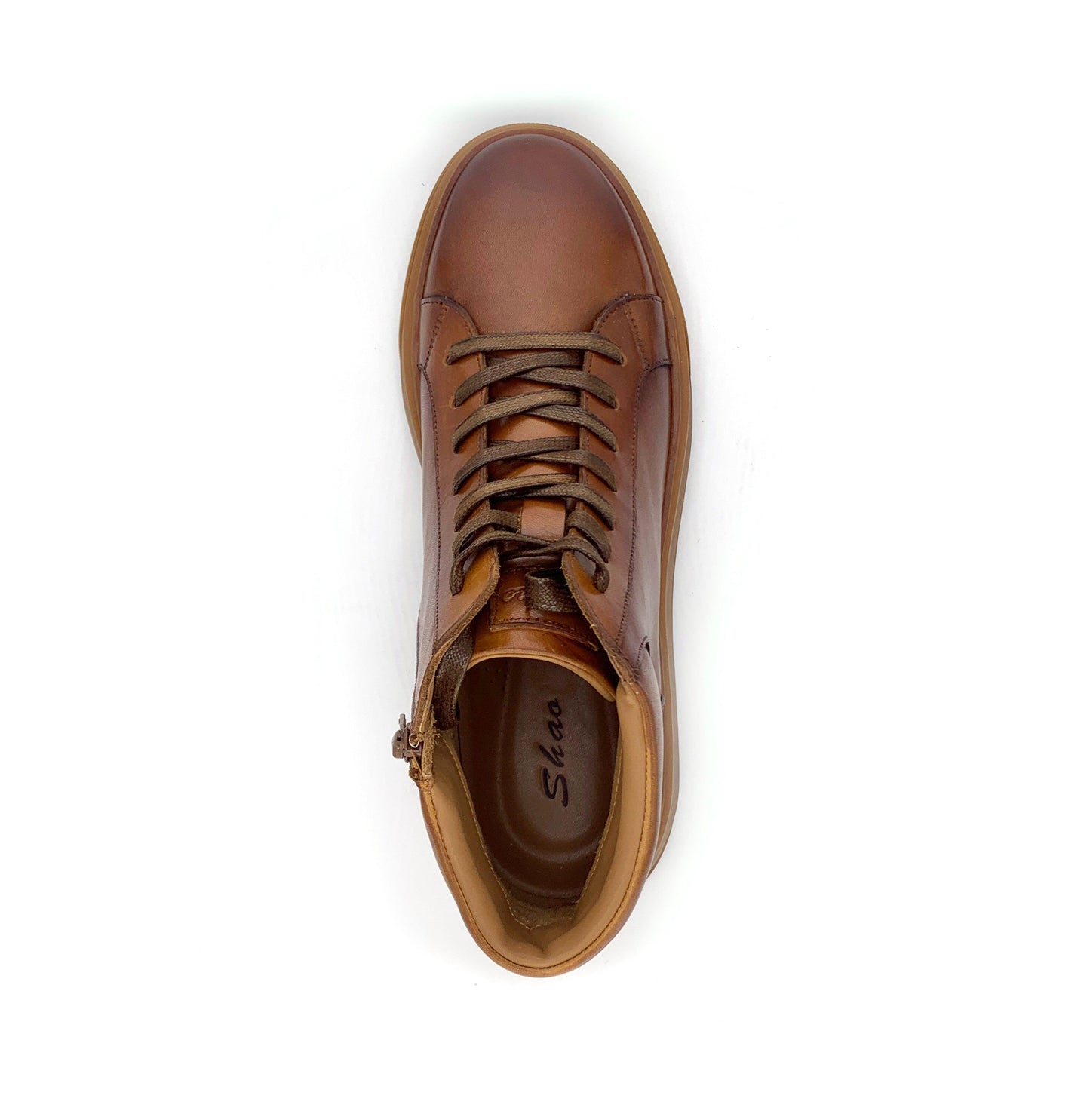 Alexander High Top Premier Leather Sneaker