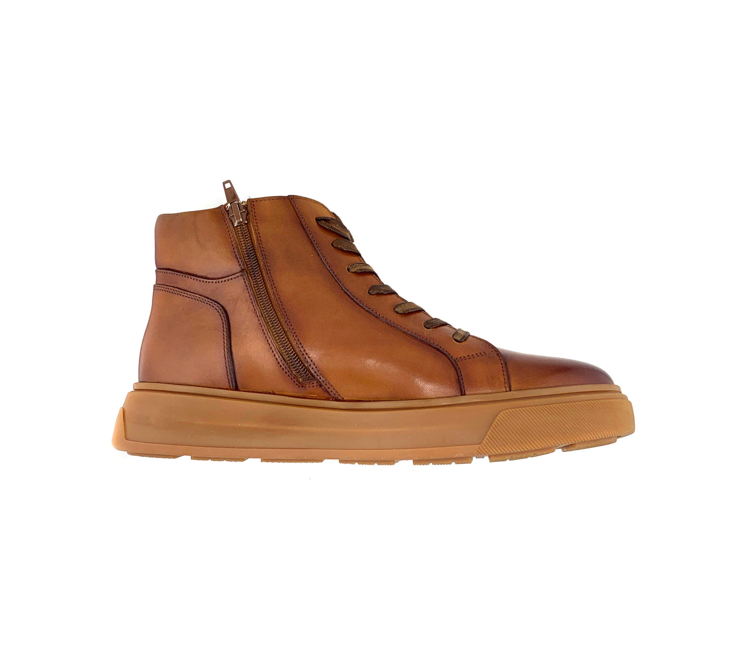 Alexander High Top Premier Leather Sneaker