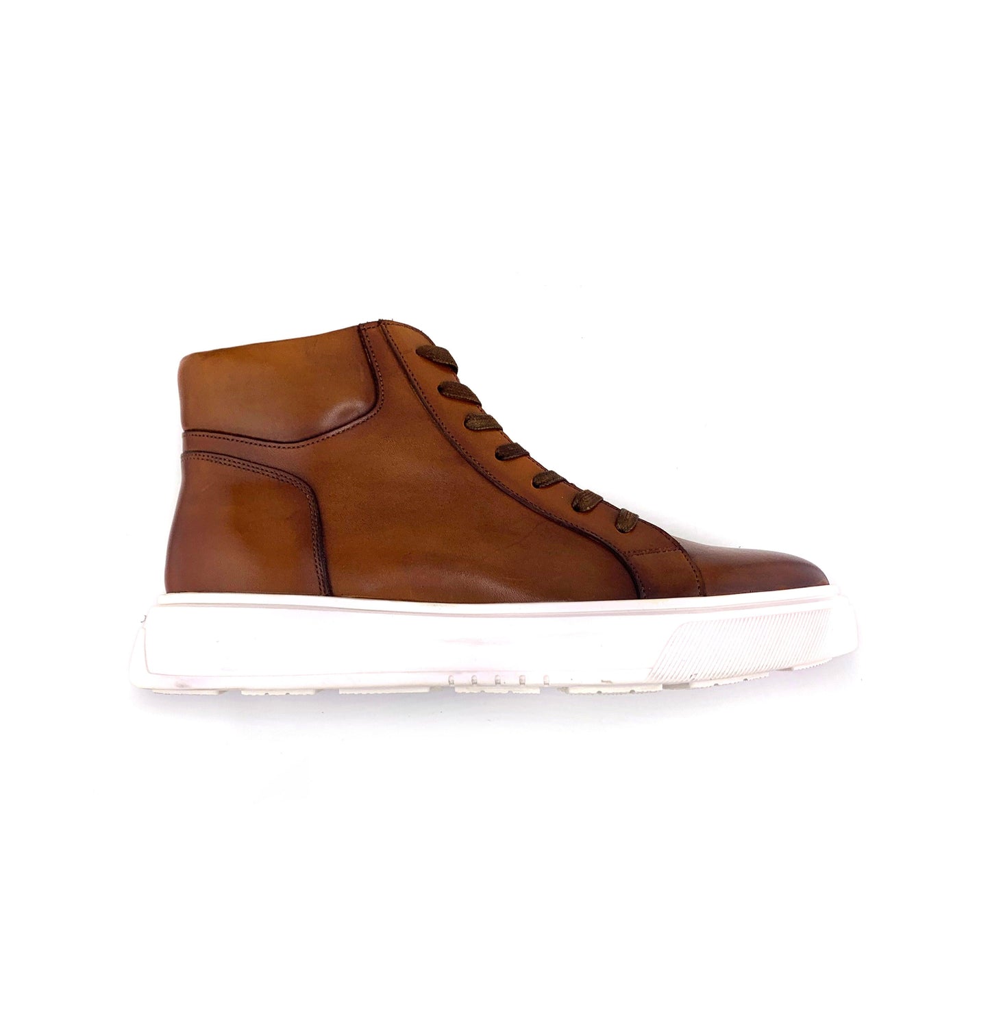 Alexander High Top Premier Leather Sneaker