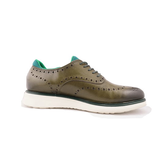 Thomas Wingtip Dyed Oxford Calfskin Sneaker