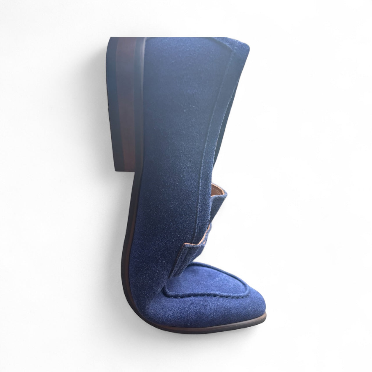 Felix Penny Loafer Calfskin Suede