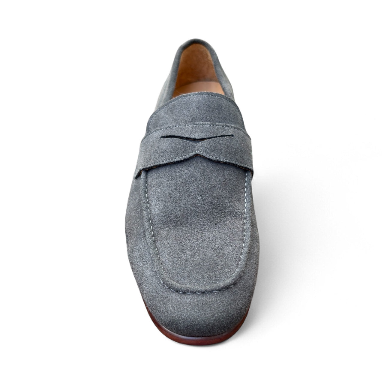 Felix Penny Loafer Calfskin Suede