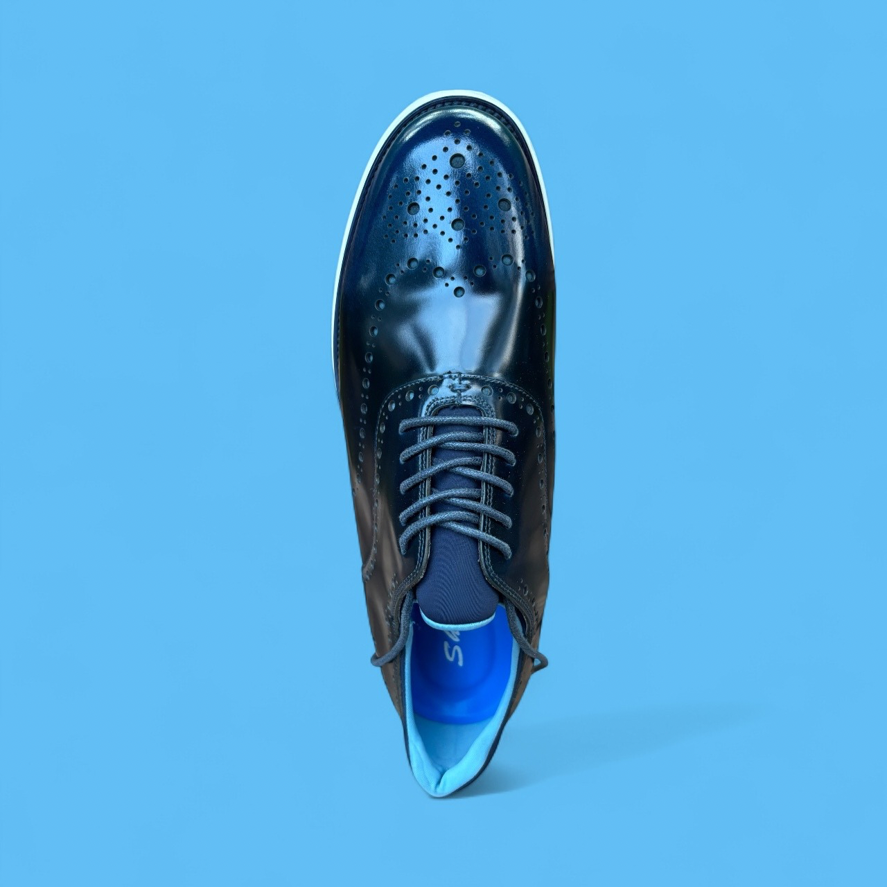 Thomas Wingtip Calfskin Oxford Sneaker