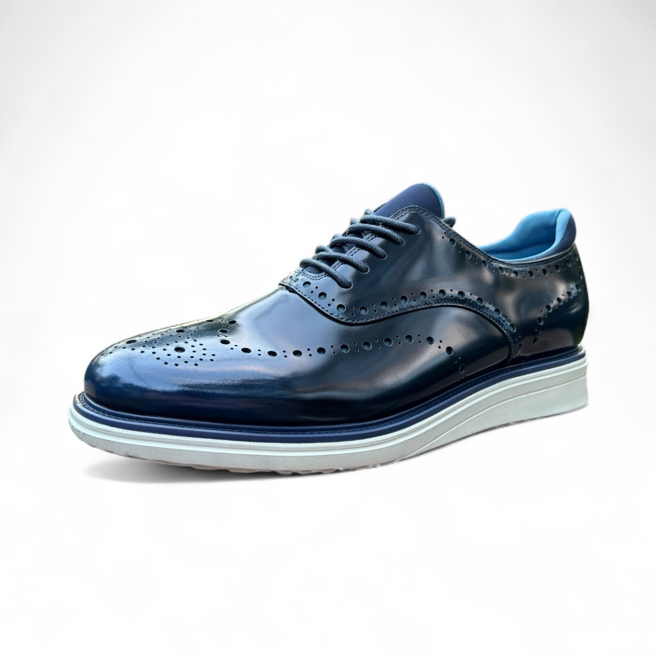 Thomas Wingtip Calfskin Oxford Sneaker