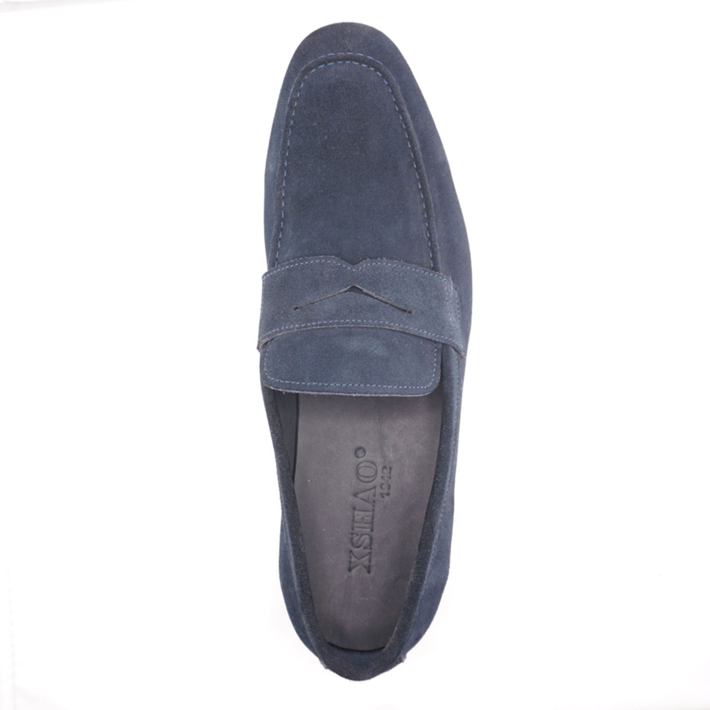 Felix Penny Loafer Calfskin Suede