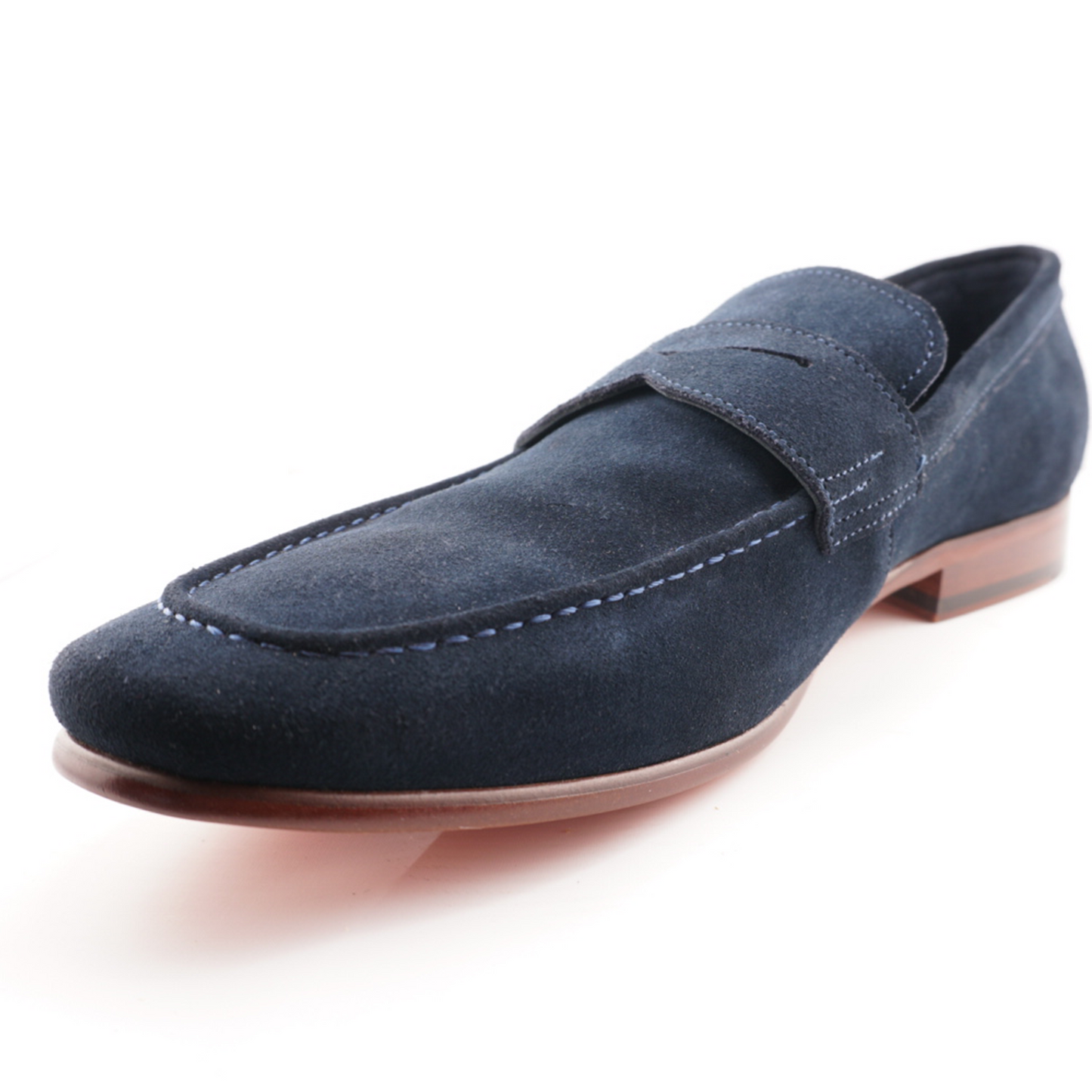 Felix Penny Loafer Calfskin Suede