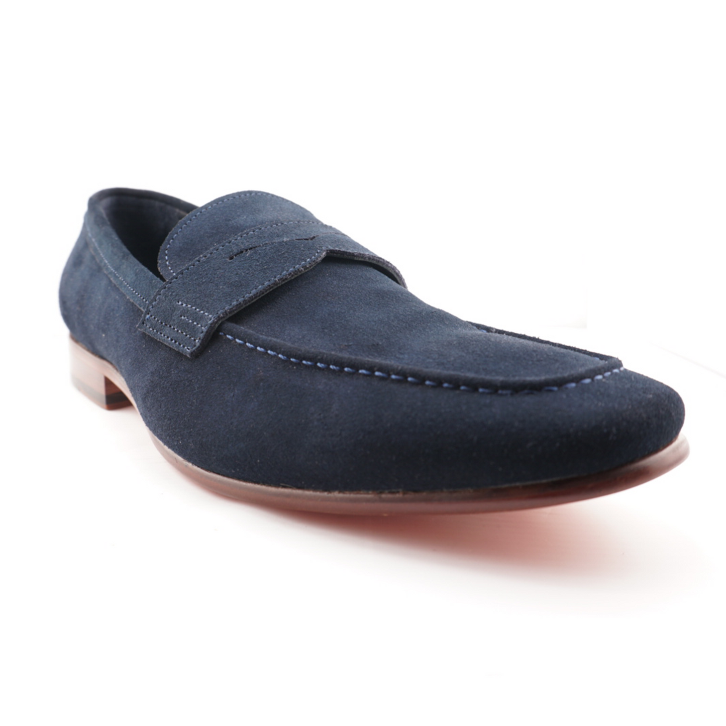 Felix Penny Loafer Calfskin Suede