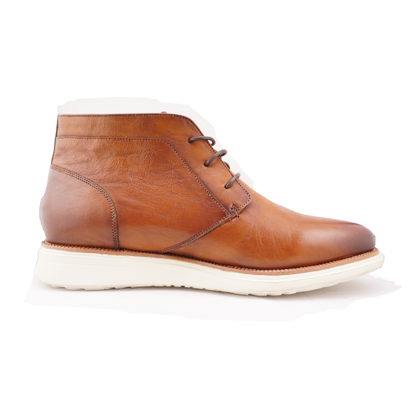 Luca Premier Full Grain Leather Hand Stained Chukka Boots