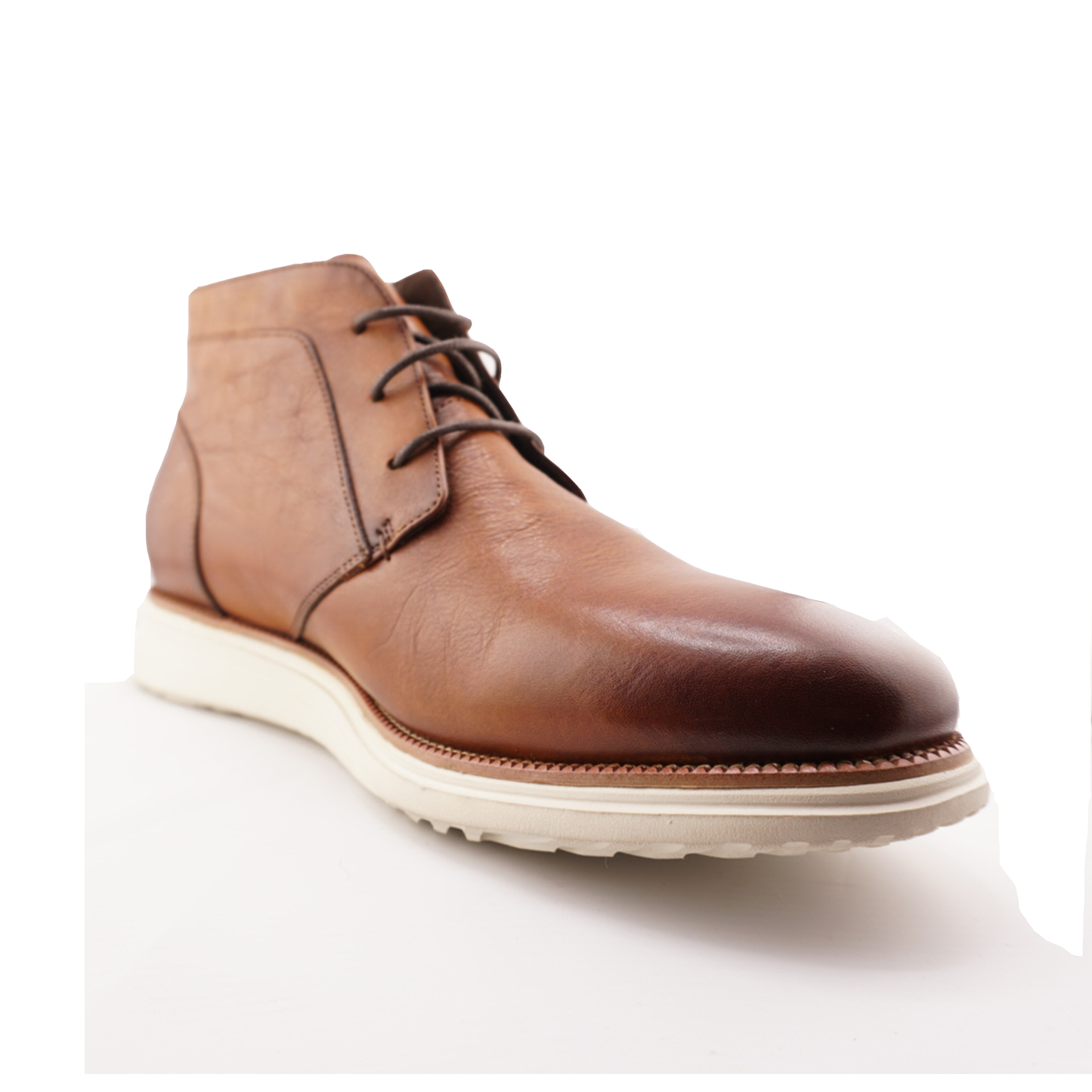 Luca Premier Full Grain Leather Hand Stained Chukka Boots