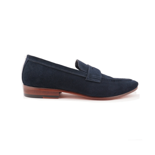 Felix Penny Loafer Calfskin Suede
