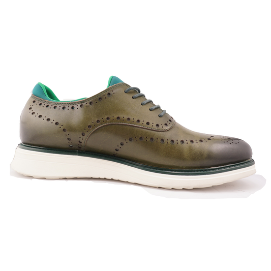 Thomas Wingtip Dyed Oxford Calfskin Sneaker