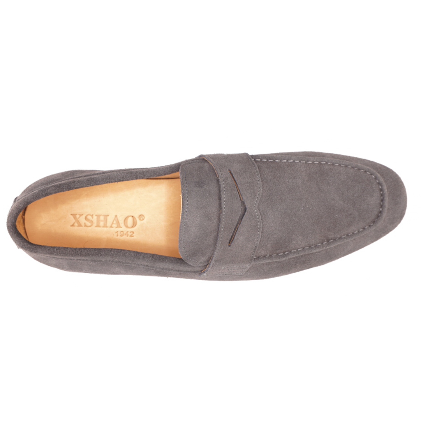 Felix Penny Loafer Calfskin Suede