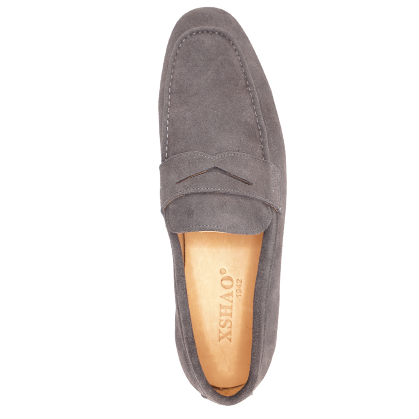 Felix Penny Loafer Calfskin Suede