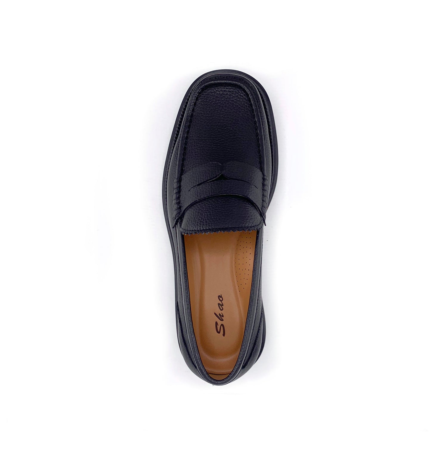 William Full Grain Elevated Red Carpet Loafer