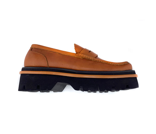 William Top Grain Premier Platform Loafer