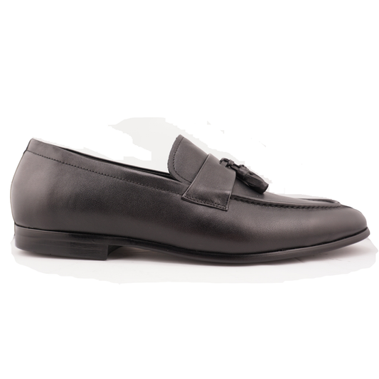 Taylor Tassel Calfskin Penny Loafer